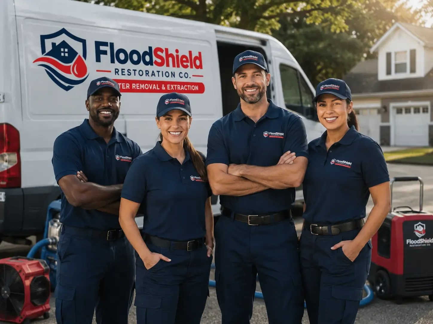 Flood Damage Restoration company in Worley, ID