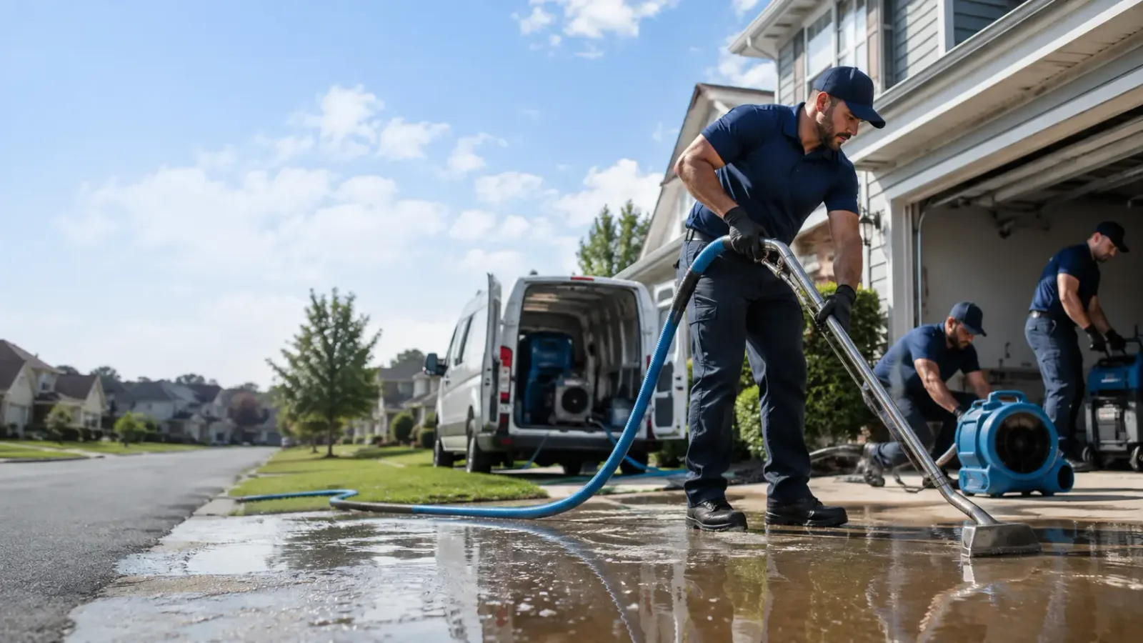 Flood Damage Restoration in Worley, ID
